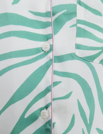 Camasa Zara, verde, M