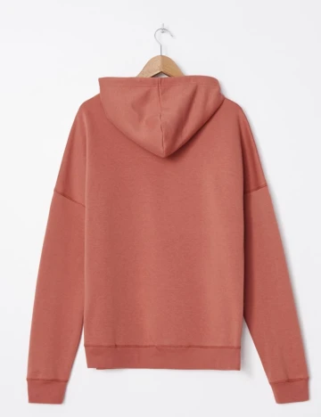 Hanorac House Brand, roz pudra inchis, S Roz