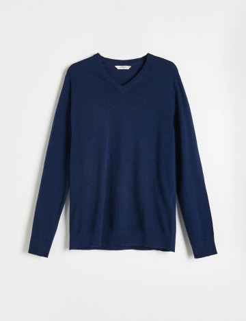 Bluza Reserved, bleumarin inchis, M