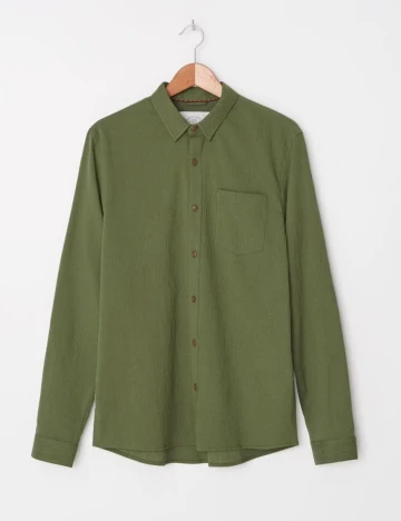 Camasa House Brand, verde, L Verde