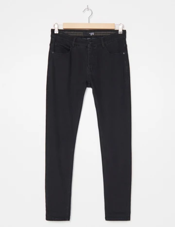 Blugi House Brand, negru, 30/30 Negru