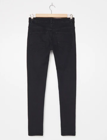 Blugi House Brand, negru, 30/30 Negru