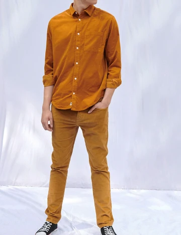 Pantaloni Sinsay, maro, W30 Maro