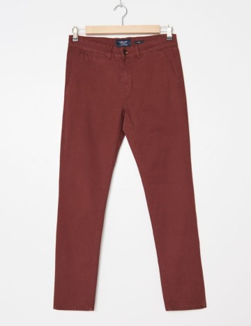 Pantaloni House Brand, maro, S