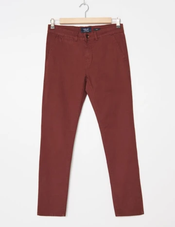Pantaloni House Brand, maro, S