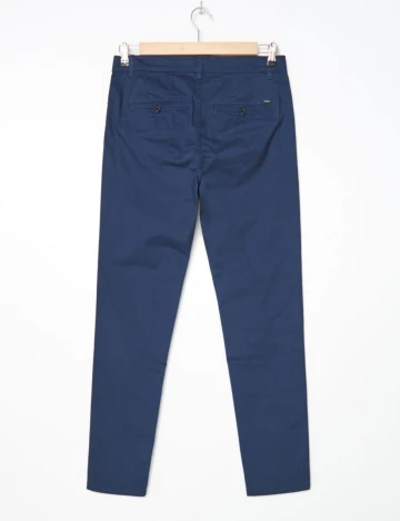 Pantaloni House Brand, bleumarin, S