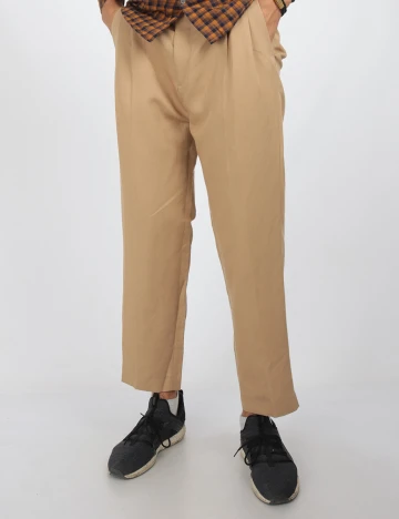 Pantaloni Reserved, maro, M Maro