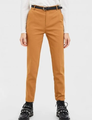 Pantaloni Stradivarius, maro, 34