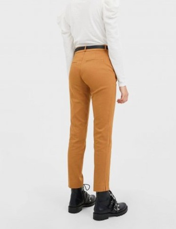 Pantaloni Stradivarius, maro, 34
