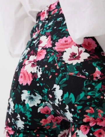 Pantaloni Stradivarius, floral, 34
