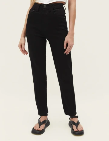 Blugi Stradivarius, negru, 36