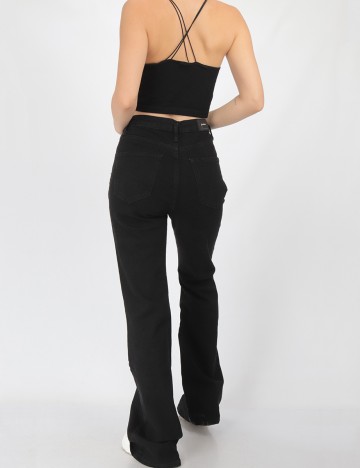 Blugi Stradivarius, negru, 38