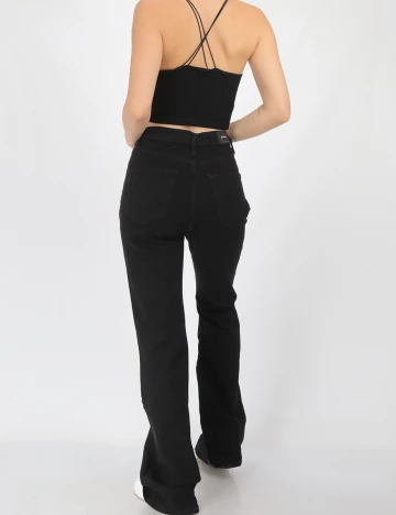Blugi Stradivarius, negru, 38