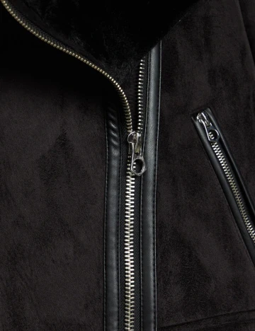 Geaca Stradivarius, negru