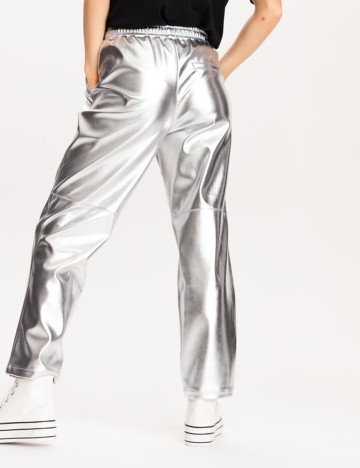 Pantaloni Pimkie, argintiu, M