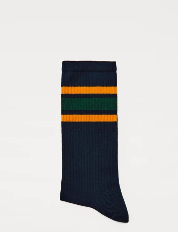 Sosete Zara, bleumarin, L