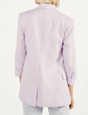 Blazer Bershka, mov, XS