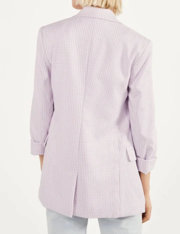 Blazer Bershka, mov, XS Mov