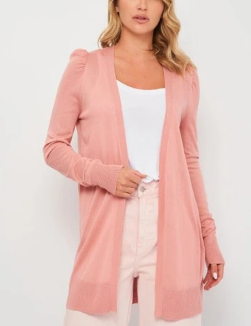 Cardigan Bershka, roz, L Roz