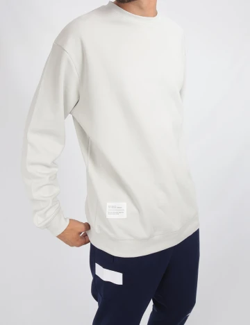 Bluza Bershka, ecru, L