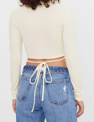 Top Bershka, galben, S