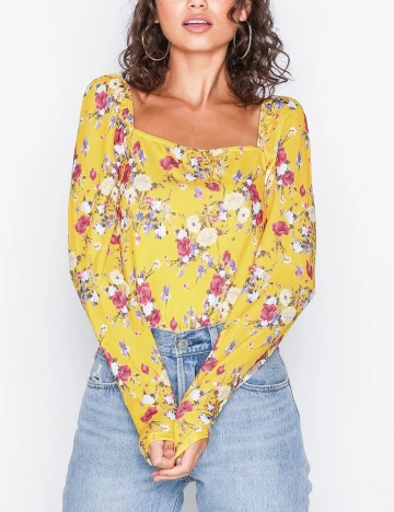 Bluza NELLY , galben, XS Galben