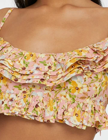Top NELLY, floral, 34