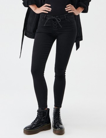 Blugi Sinsay, negru, 38