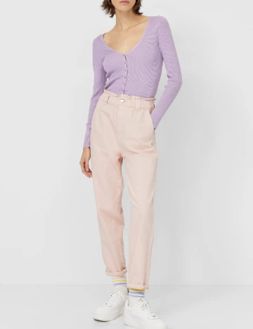 Cardigan Stradivarius, lila, M