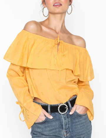 Bluza NELLY, galben, 36 Galben