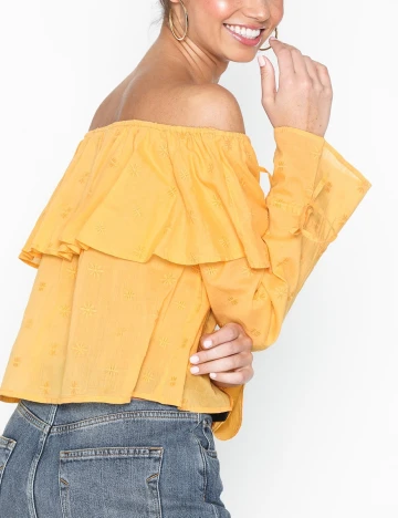 Bluza NELLY, galben, 36 Galben
