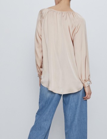 Camasa Zara, crem, S
