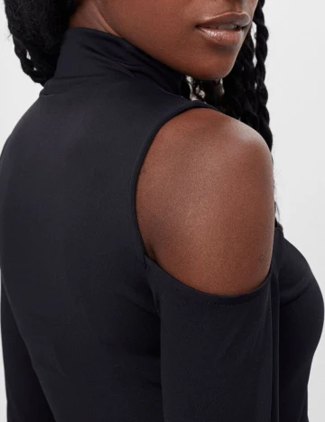 Top Bershka, negru, M