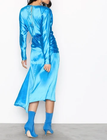 Rochie medie NELLY, albastru, 36