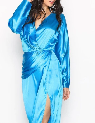Rochie medie NELLY, albastru, 36