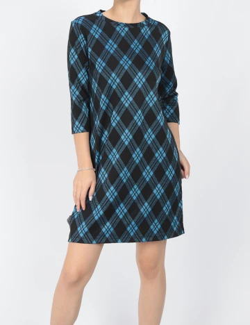 Rochie scurta Reserved, albastru, XS
