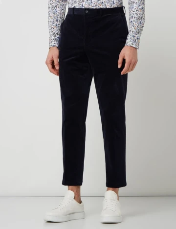Pantaloni s.Oliver, bleumarin