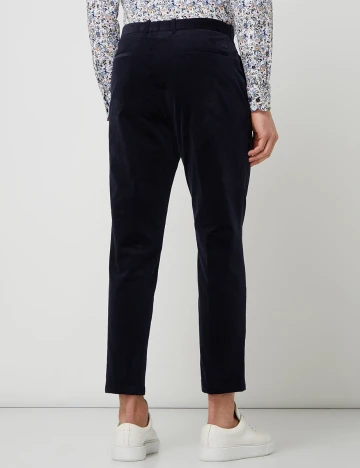 Pantaloni s.Oliver, bleumarin
