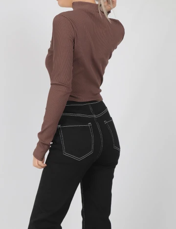 Top Bershka, maro, M
