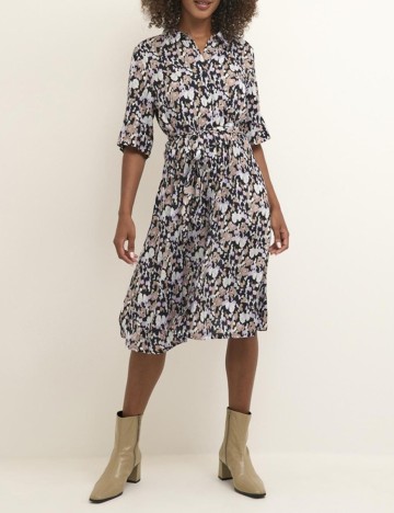 Rochie scurta Kaffe, mix culori