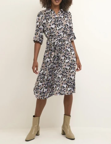 Rochie scurta Kaffe, mix culori