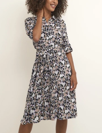 Rochie scurta Kaffe, mix culori