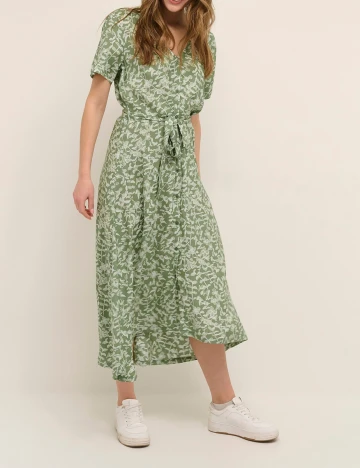 Rochie lunga Kaffe, verde