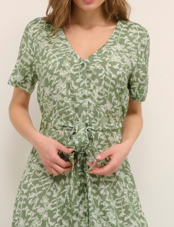 Rochie lunga Kaffe, verde