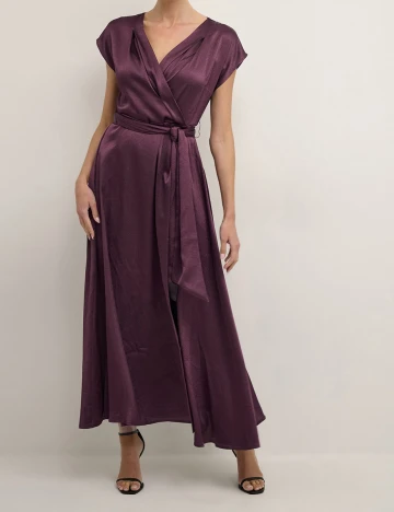 Rochie lunga Love Copenhagen, pruna, 36
