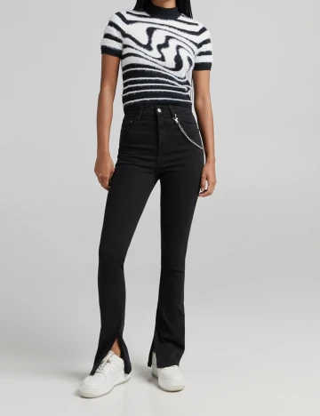 Blugi Bershka, negru