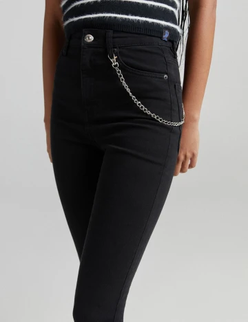 Blugi Bershka, negru