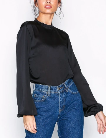 Bluza NELLY, negru, 40