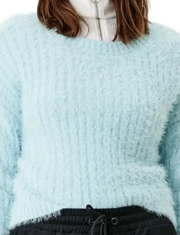 Pulover Q/S, bleu, M