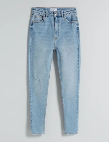 Blugi Bershka, albastru, 38